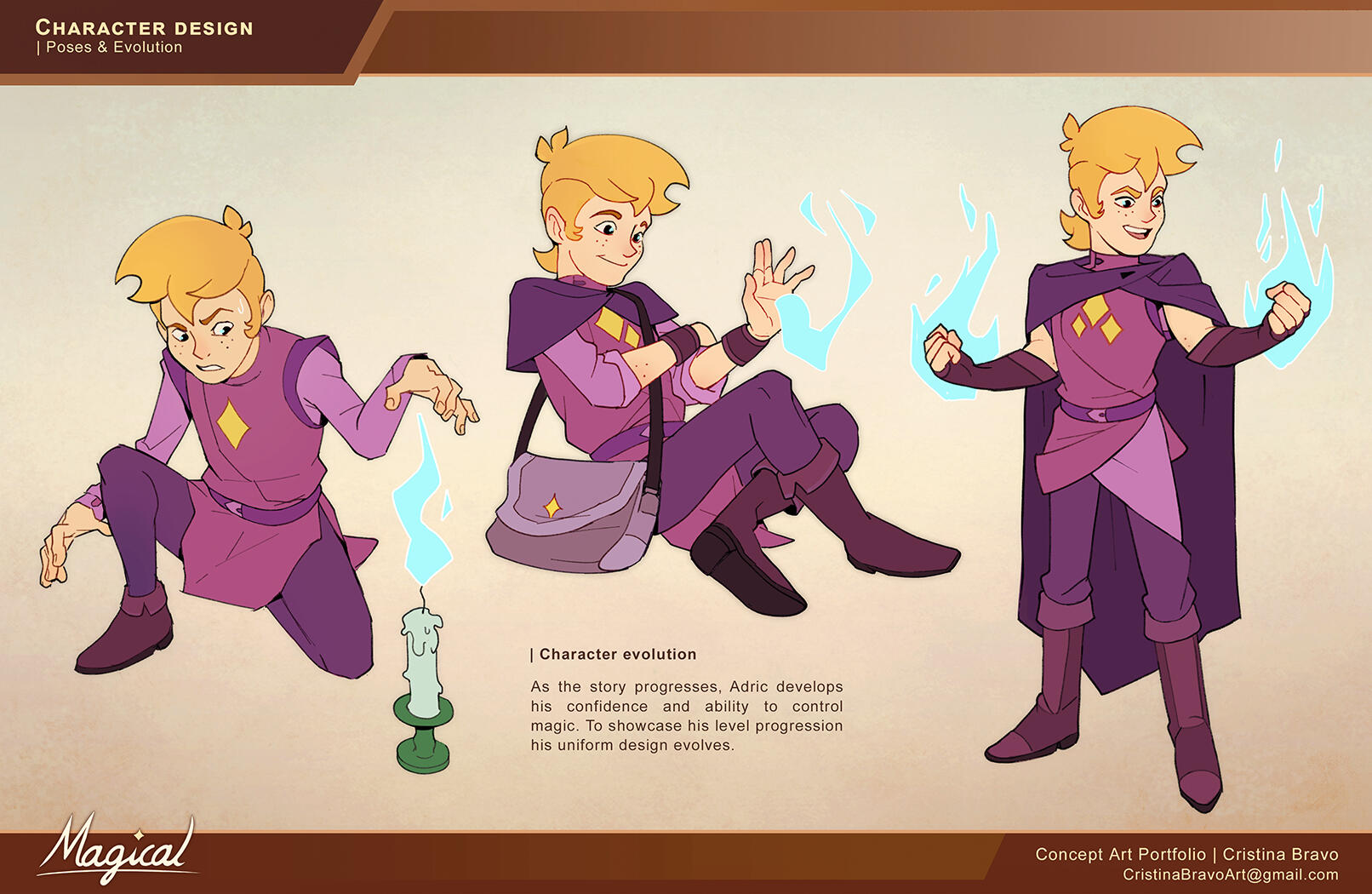 Character Design | Poses & Evolution