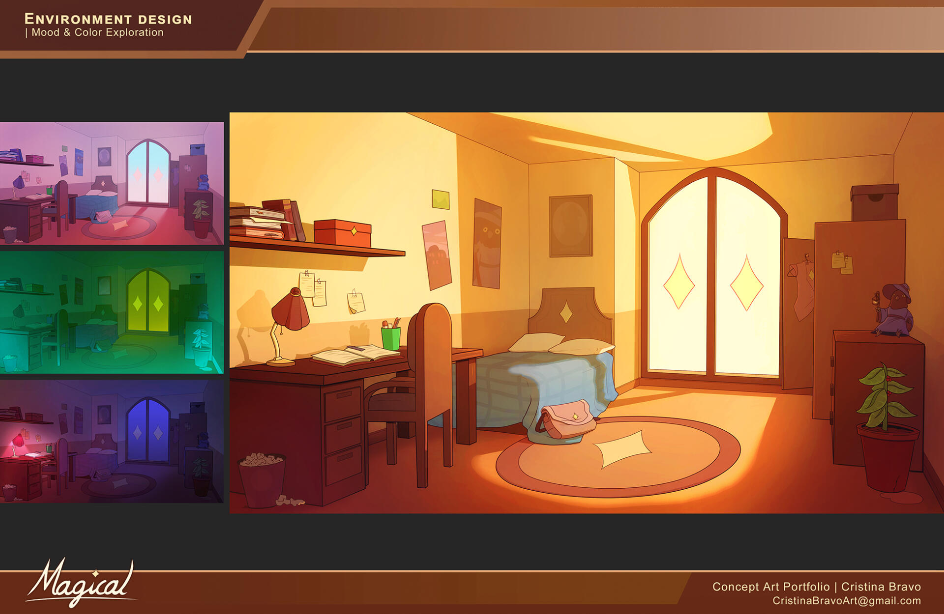 Environment Design | Mood & Color Exploration