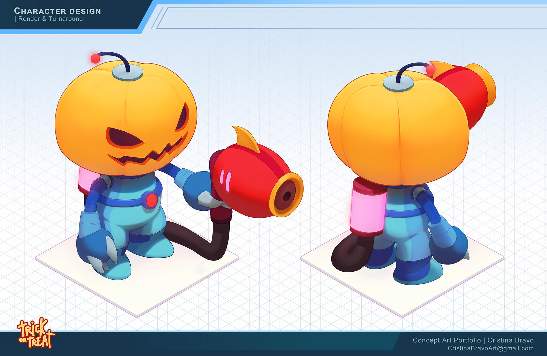 Character Design | Render & Turnaround