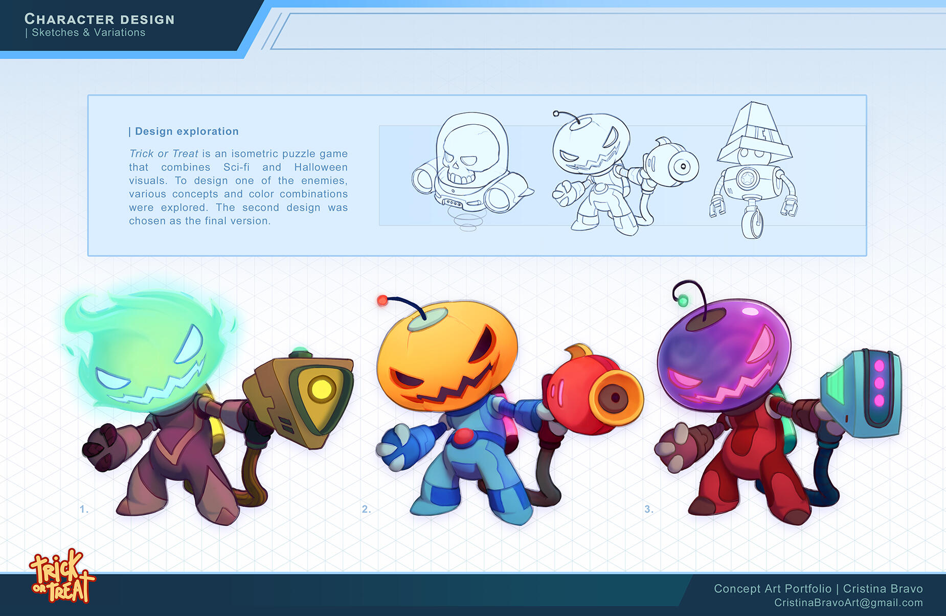 Character Design | Sketches & Variations